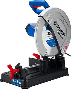 ЗУБР   355 мм, 2000 Вт, монтажная пила (отрезная) с пильным диском, Профессионал (ПОМ-355-Н)