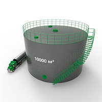 Резервуар вертикальный стальной