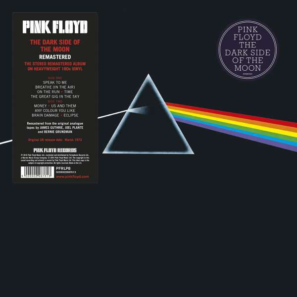Pink Floyd - the Dark side of the Moon виниловая пластинка - фото 1 - id-p114401930
