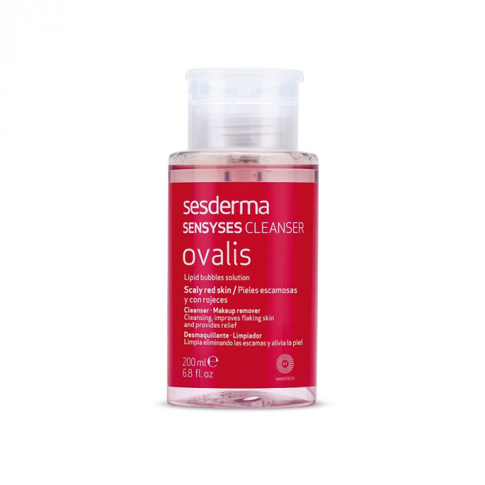 Sesderma SENSYSES OVALIS Липосомальный лосьон для снятия макияжа для кожи, склонной к покраснению и шелушению