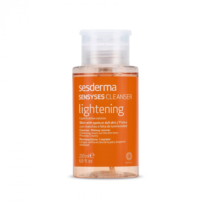 Sesderma SENSYSES LIGHTENING Липосомальный лосьон для снятия макияжа для пигментированной и тусклой кожи - фото 1 - id-p114404885