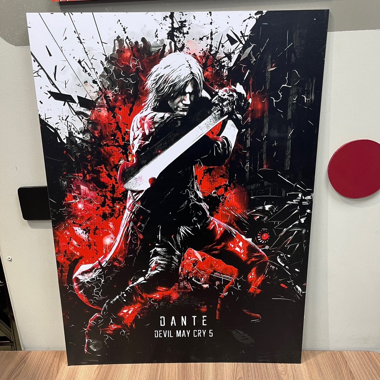 Постер Dante - Devil May Cry 5 (5 мм)