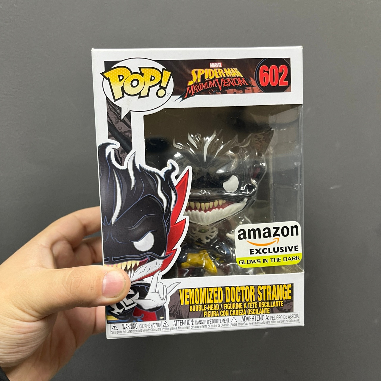 Funko Pop Venomized Doctor Strange - Marvel Spider-Man Maximum Venom - 602 (Байтурсынова 15)