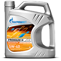 Gazpromneft Premium N 5W-40 4л. полностью синтетическое моторное масло