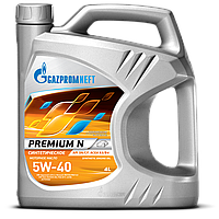 Толық синтетикалық мотор майы Gazpromneft Premium N 5W-40, 4л