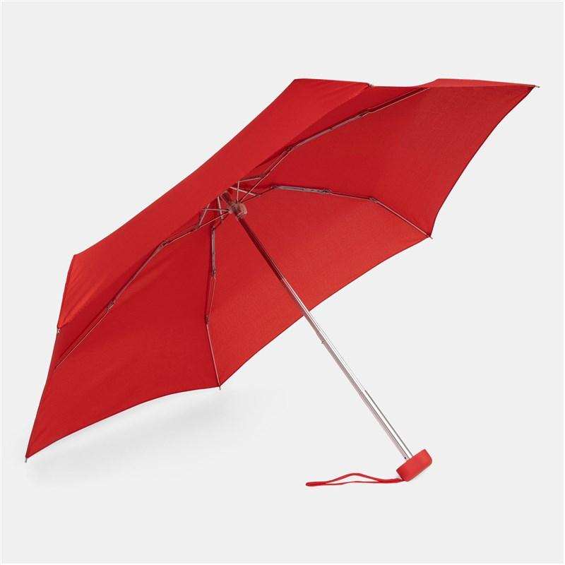Алюминиевый складной зонтик в футляре POCKET Красный - фото 3 - id-p114406400