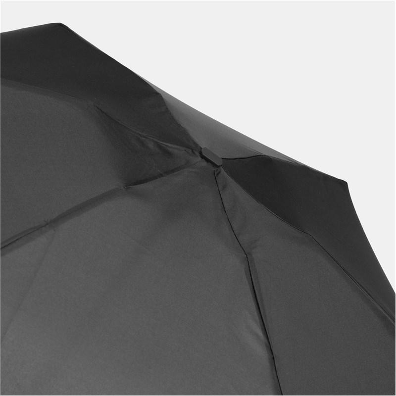 Алюминиевый складной зонтик в футляре POCKET Черный - фото 4 - id-p114406404