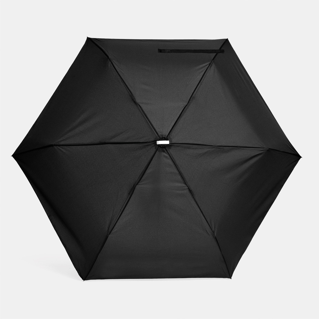 Плоский портативный зонтик FLAT Черный - фото 6 - id-p114408381