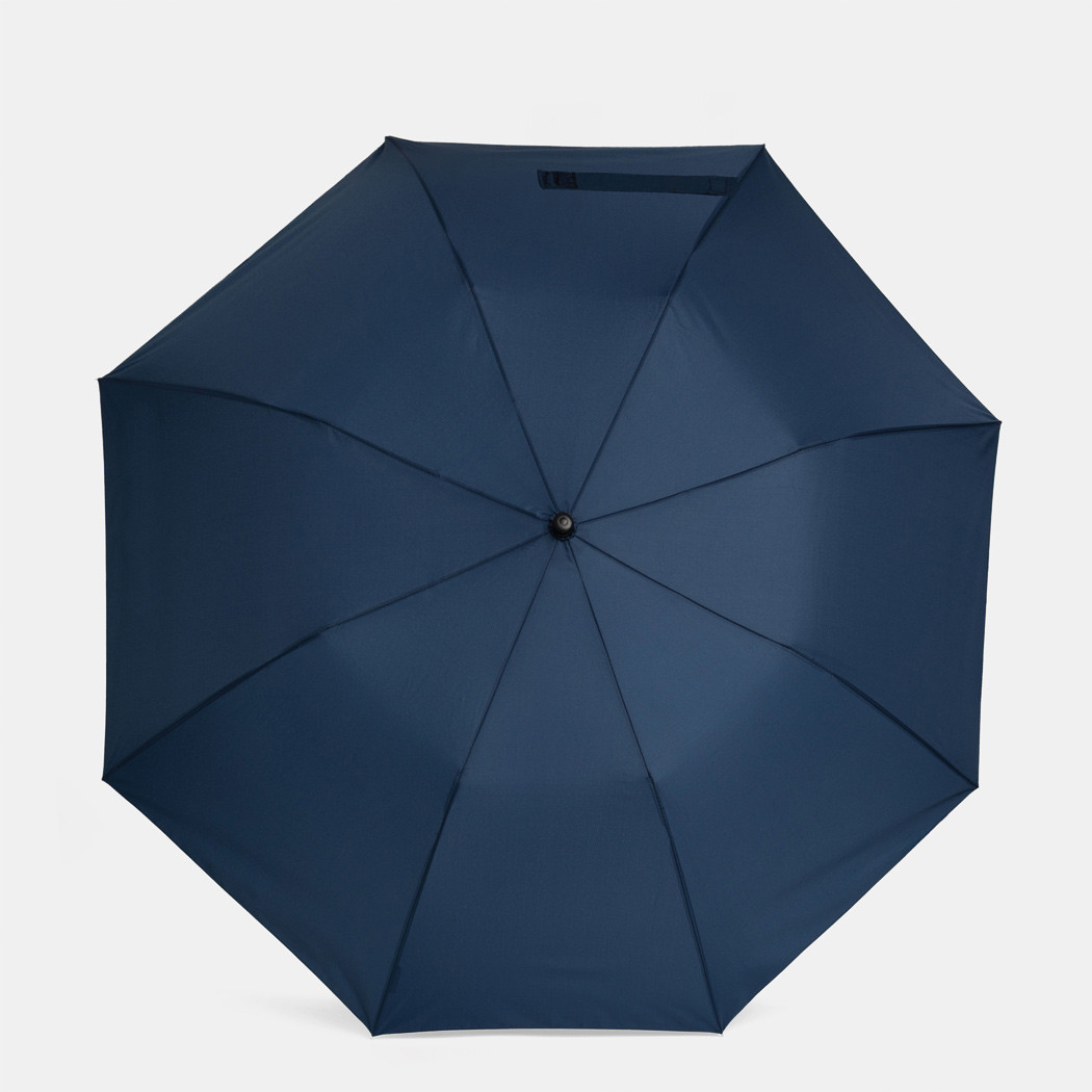 Автоматический складной зонт для мужчин МISTER Темно-синий - фото 6 - id-p114408424