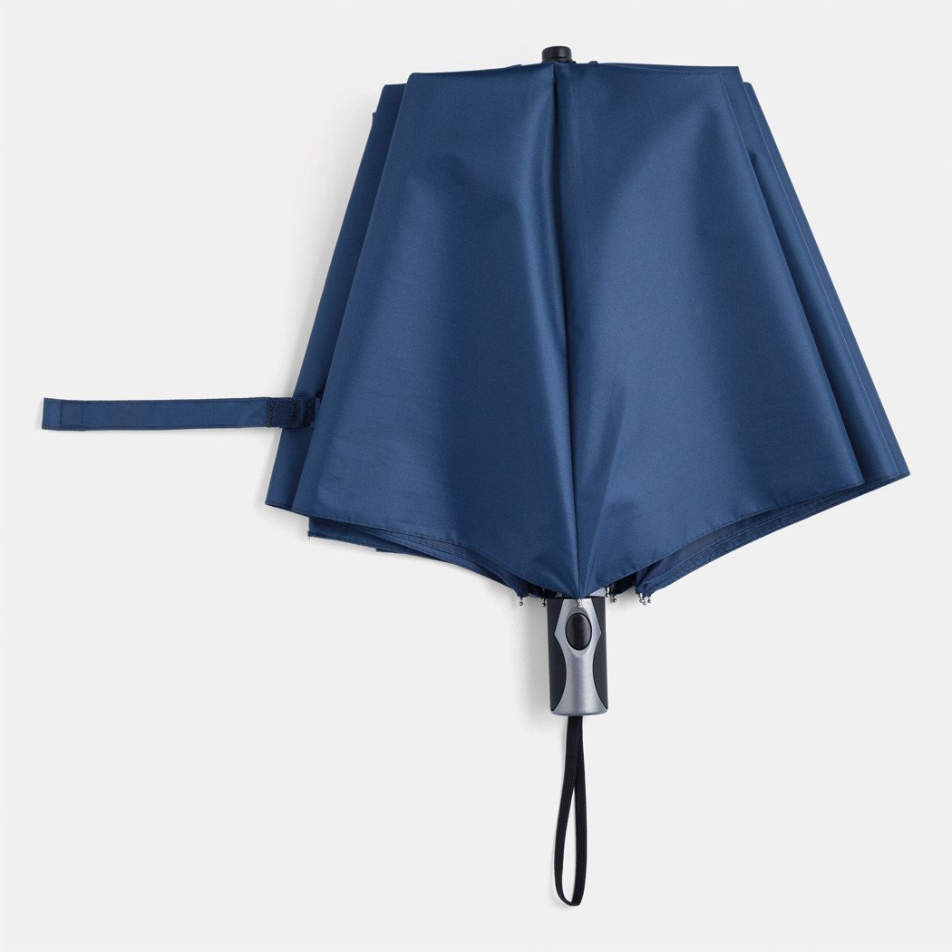Автоматический складной зонт для мужчин МISTER Темно-синий - фото 10 - id-p114408424