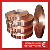 Лента бронзовая 0,12х120 мм БрКМц3-1 (CuSi3Mn1) ГОСТ 4748-92 холоднокатаная