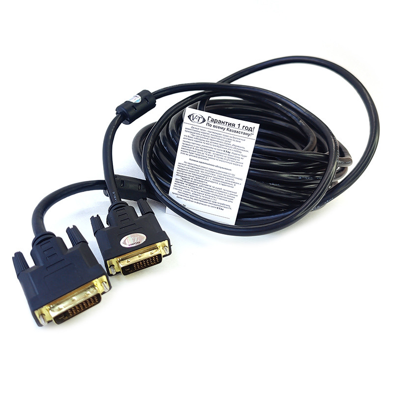 Cable ViTi DVI-10m/m - фото 2 - id-p58663994