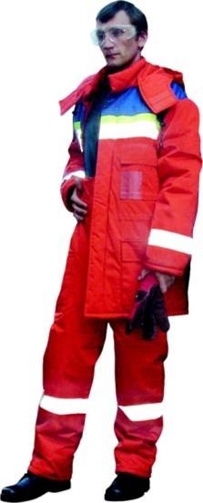 Комплект рабочий зимний (куртка и брюки) модель Базис- 2 - фото 1 - id-p668164