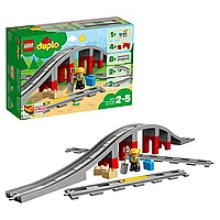 Конструктор LEGO DUPLO Железнодорожный мост и рельсы 10872