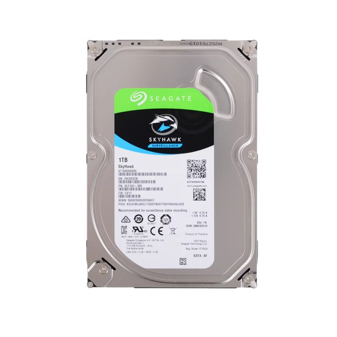 Жесткий диск Seagate SkyHawk ST1000VX005 HDD 1Tb, фото 1