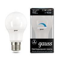 Лампа LED A60 11W E27 4100К 990lm DIM /GAUSS/