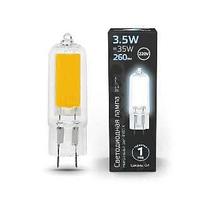 Лампа LED G4 3.5W 4100K 220-240V 260lm стекло /GAUSS/