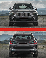 Рестайлинг обвес из BMW X3 (G01) LCI 2021-2024+ в BMW X3M (F97)