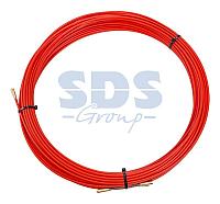 Протяжка кабельная d=3,5мм красная (30м)