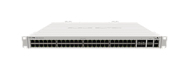 Коммутатор MikroTik  CRS354-48G-4S+2Q+RM