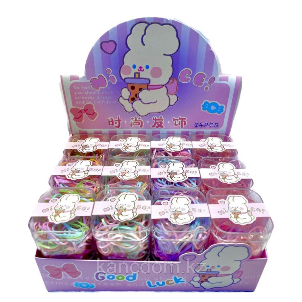 Резинка для волос Набор “Nice” цветные 069