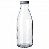 Бутылка прозрачная с крышкой 500 мл, стекло, P.L. Proff Cuisine