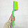 Щетка-сметка для снега со скребком зеленая 44 см, фото 4