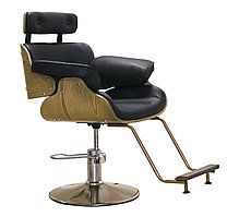 AS-7082 Кресло парикмахерское (черное)