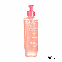 Гель-мусс Bioderma мягкий очищающий для чувствительной кожи 200 мл №07565