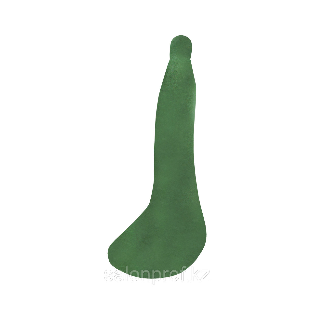 Скребок для гуаша из натурального зеленого нефрита (клюшка) №96858(2) - фото 1 - id-p114415356