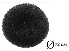 Валик для объема волос Q-65 черный Ø 12 см AISULU (ср) №11165(2)