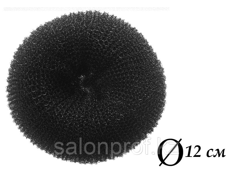 Валик для объема волос Q-65 черный Ø 12 см AISULU (ср) №11165(2) - фото 1 - id-p114118286