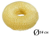 Валик для объема волос Q-65 бежевый Ø 14 см AISULU (б) №11257(2)