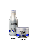 Набор SLEEK LINE BLOND (Шампунь 300 мл, маска 250 мл) №52277(2)