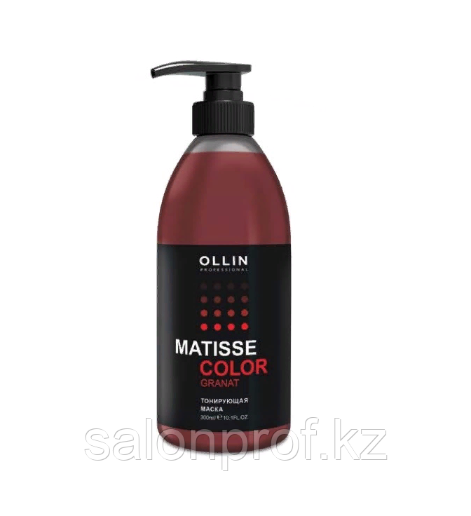 Маска тонирующая OLLIN Matisse Color Гранат 300 мл №96994 - фото 1 - id-p114117007