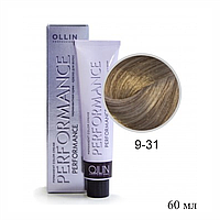 Крем-краска перманентная для волос 9/31 PERFORMANCE 60 мл №27847