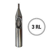 Наконечник для тату 3 RL сталь (1 шт.) №66943(2)