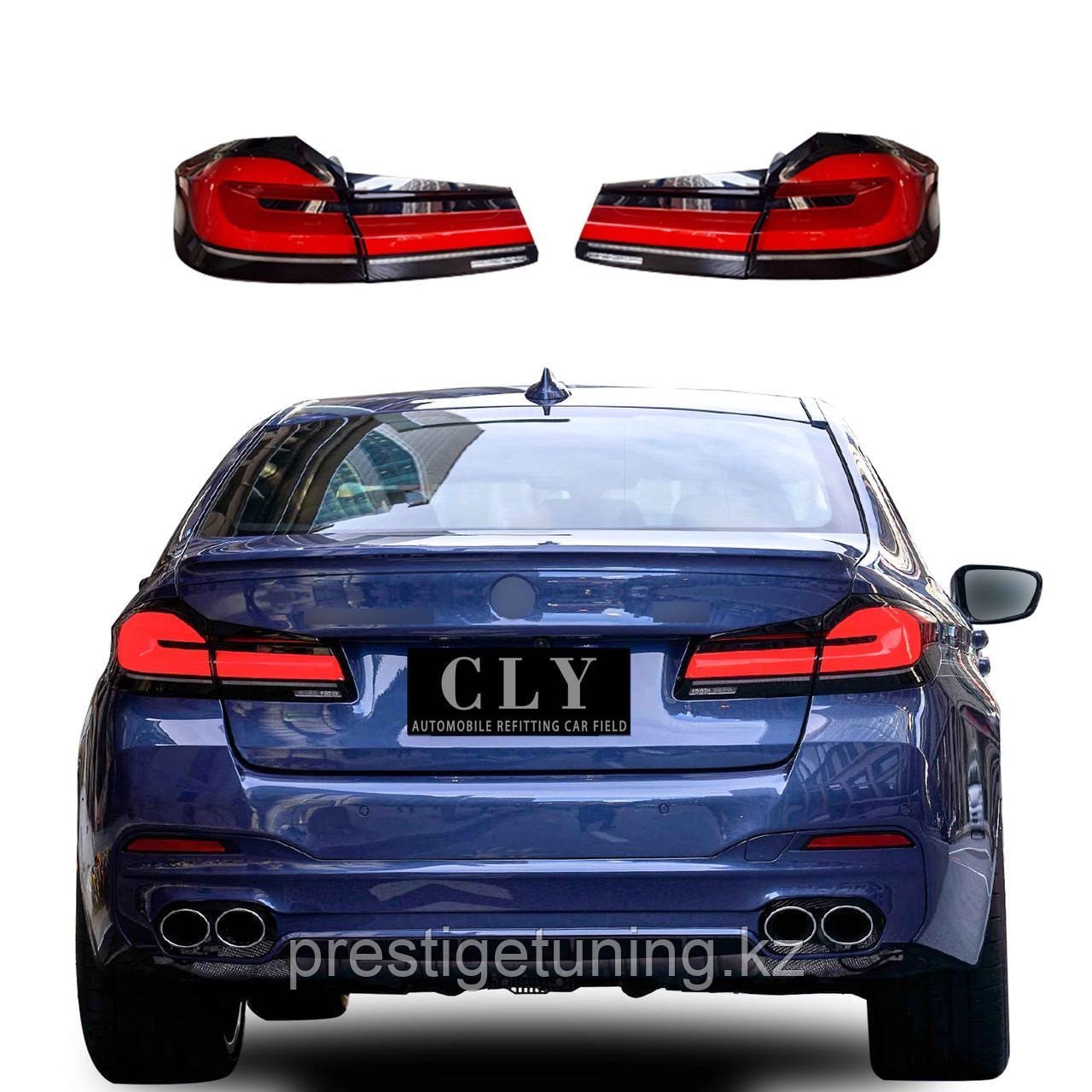 Задние фонари на BMW 5-серия VII (G30/G31) 2017-20 дизайн 2021 LCI LOOK - фото 2 - id-p100522755