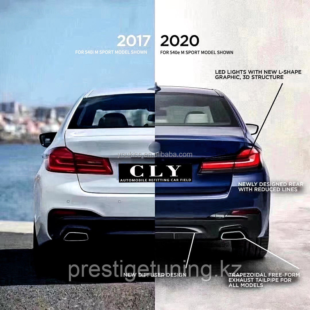 Задние фонари на BMW 5-серия VII (G30/G31) 2017-20 дизайн 2021 LCI LOOK - фото 10 - id-p100522755