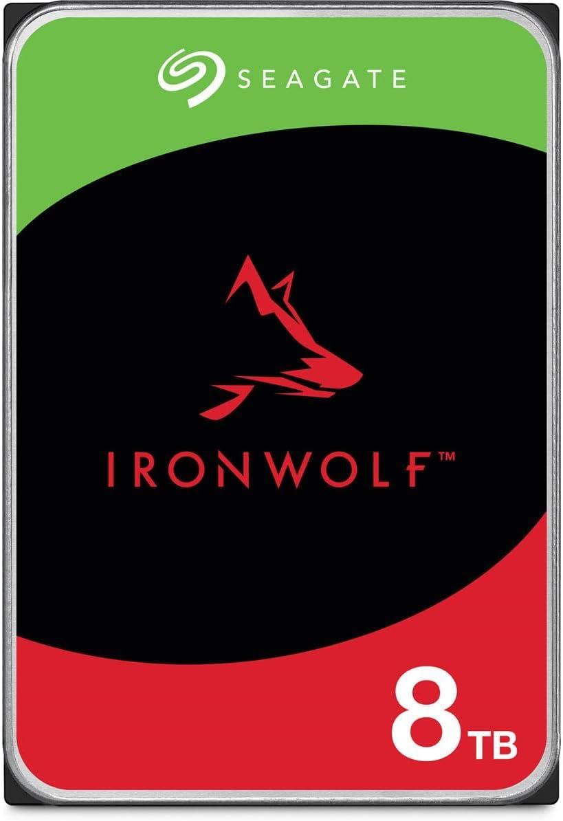 Жесткий диск для NAS систем  8Tb HDD Seagate IronWolf SATA 6Gb ST8000VN002