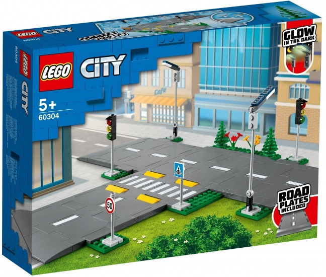 Конструктор LEGO City Town Перекрёсток 60304 - фото 1 - id-p114394727