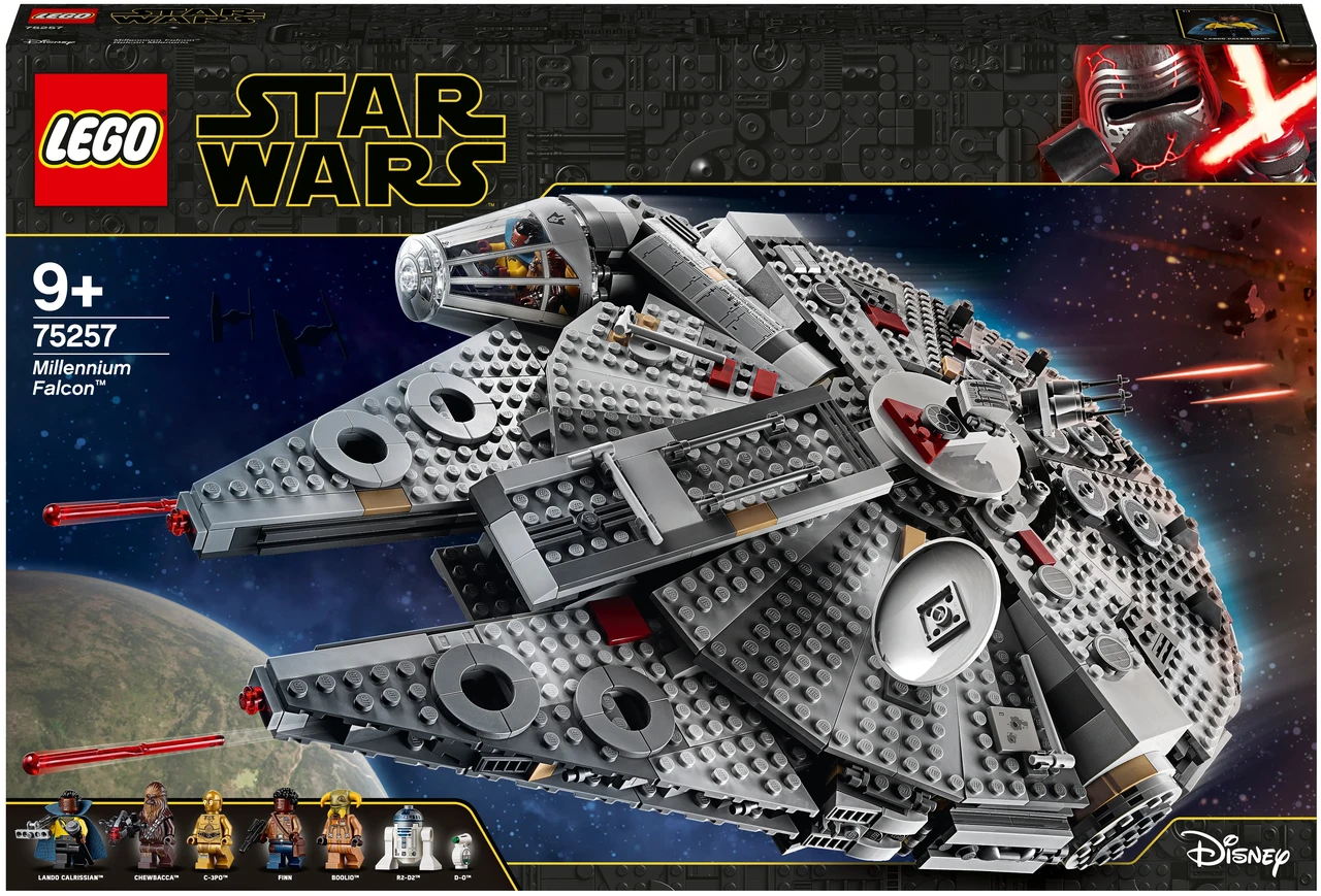 Конструктор LEGO Star Wars Сокол Тысячелетия 75257 - фото 1 - id-p114394744