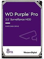 Жесткий диск для видеонаблюдения HDD 8Tb WD Purple Pro SATA 6Gb WD8001PURP