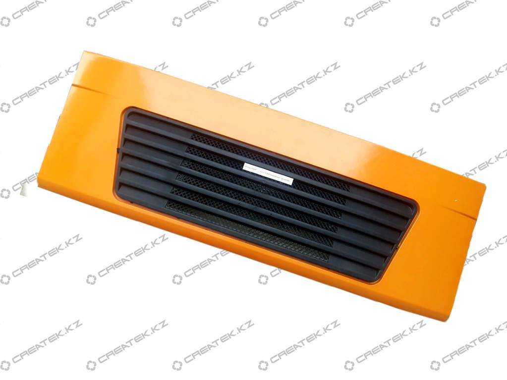 Капот SHACMAN F2000 (оранжевый, с решеткой) - фото 1 - id-p114438169