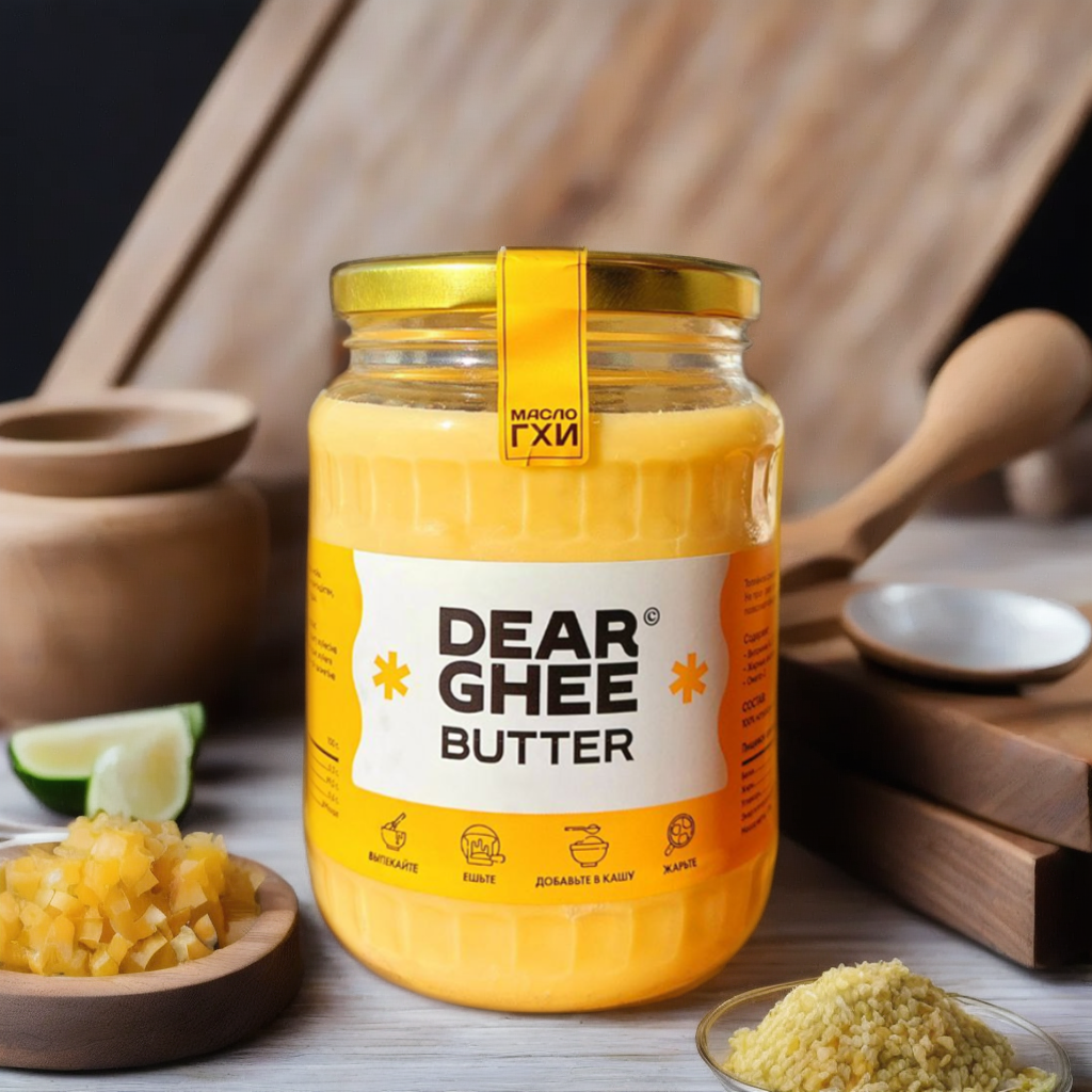 Натуральное Масло ГХИ DEAR GHEE BUTTER 670 г.