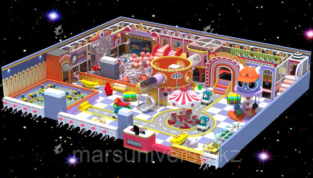 Производство и продажа детских парков из Китая под ключ.