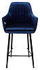 Полубарный стул Роден Blitz 20 Синий, велюр (H=65cm), M-City, фото 4