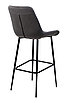 Барный стул ХОФМАН, цвет H-14 Серый, велюр / черный каркас М-City, фото 4