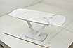 Стол ALATRI 120 GLOSS STATUARIO WHITE SOLID CERAMIC / WHITE, ®DISAUR, фото 2