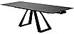 Стол FONDI 180 MARBLES NERO KL-116 Черный мрамор матовый, итальянская керамика/ черн.каркас, ®DISAUR, фото 8